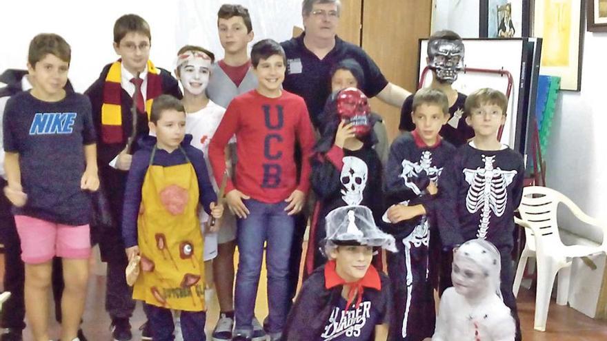 Guiño a Hallowen en Son Dameto