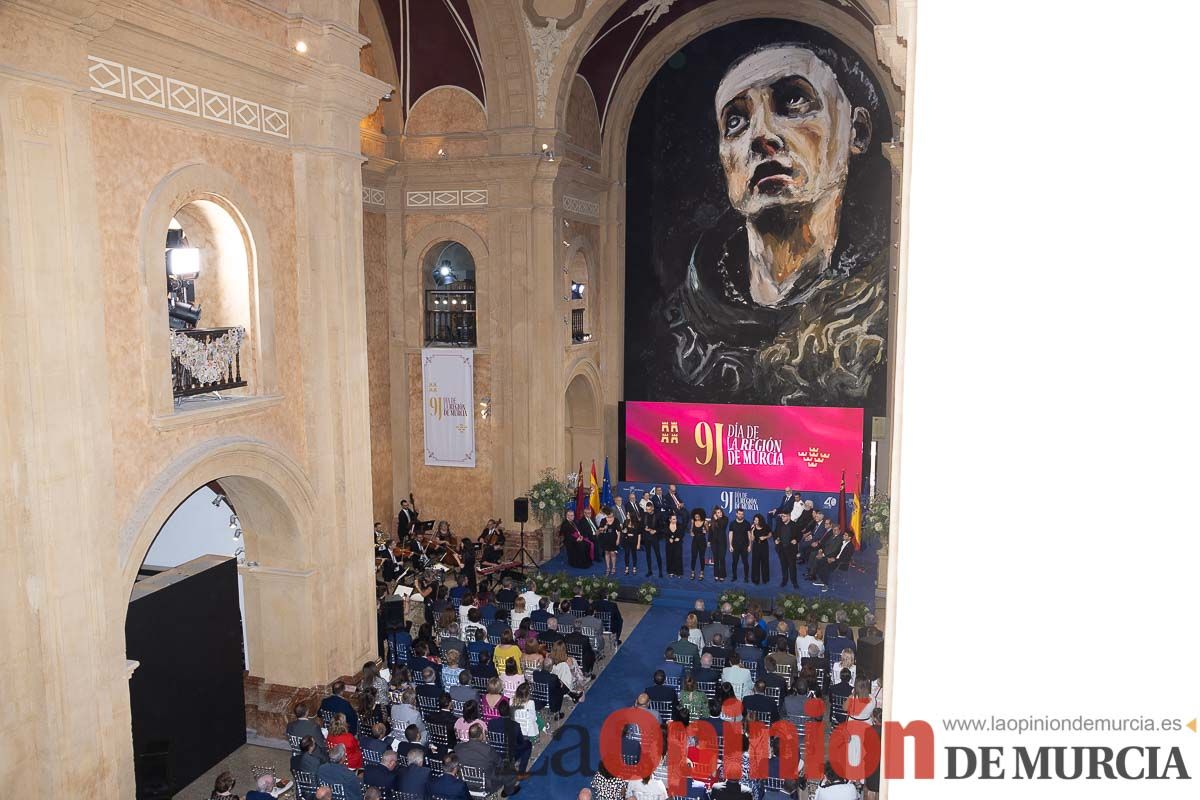 Acto del Día de la Región en Caravaca