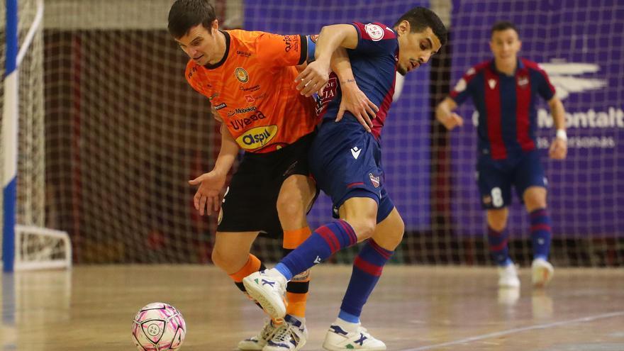 Derrota del Levante UD FS en el último minuto ante Ribera Navarra (4-5)