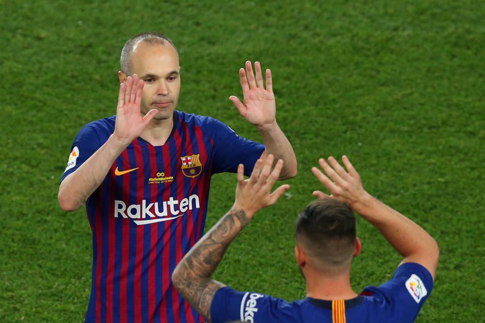 Les imatges del Barça-Reial Societat (1-0) - Comiat Andrés Iniesta