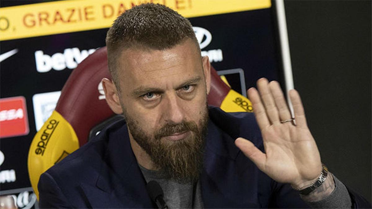 El momento en el que Daniele De Rossi se despide de la Roma