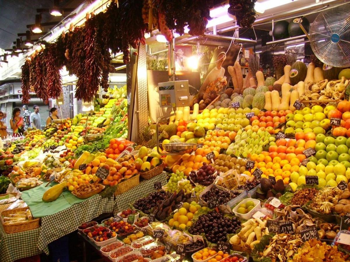 Mercado de la Boqueria.