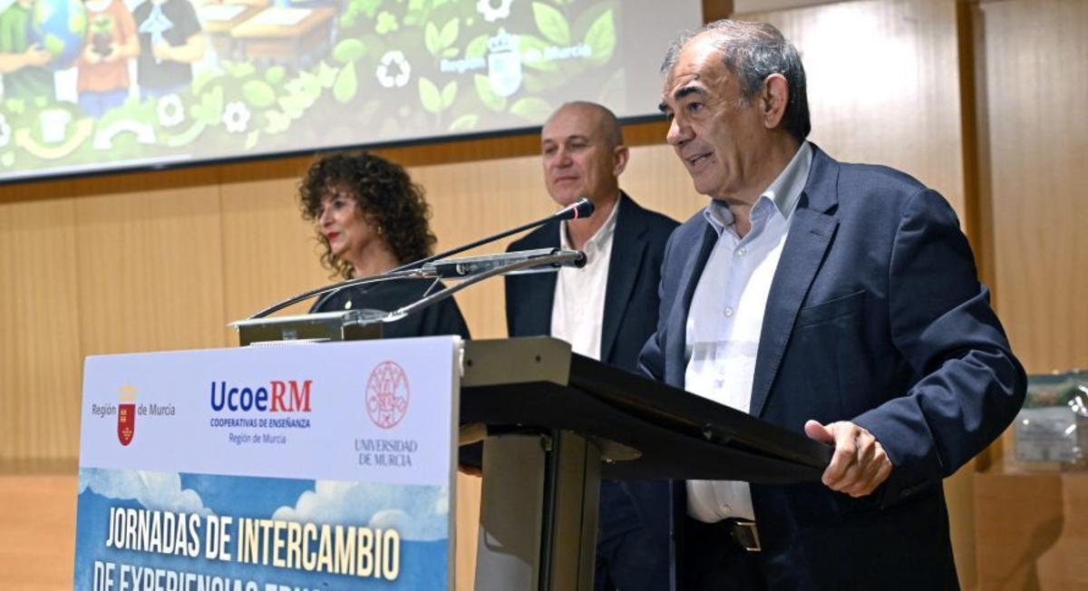 Pedreño, durante la inauguración de la jornada.