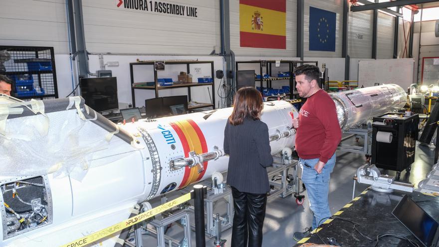 El cohete de Elche pone rumbo a Huelva para su histórico lanzamiento en el segundo trimestre del año