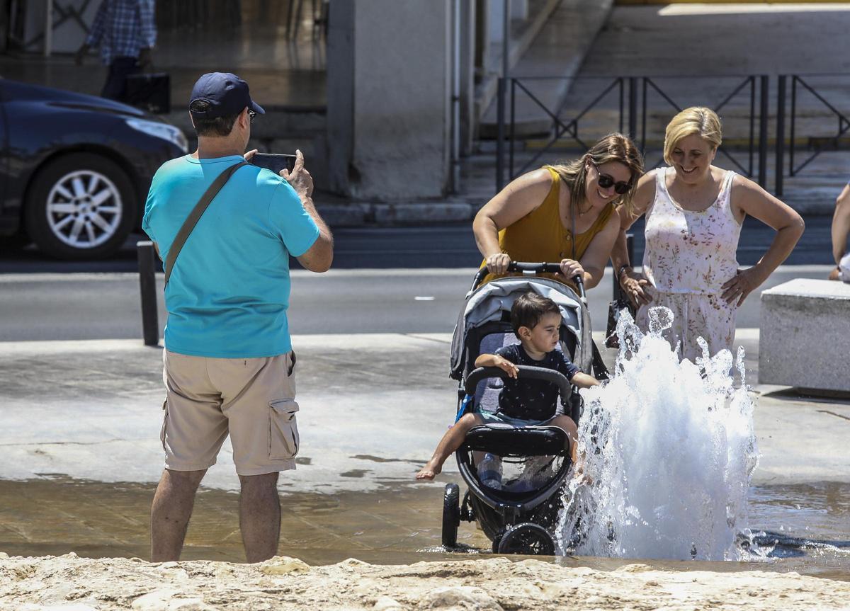 Turistas en Elche