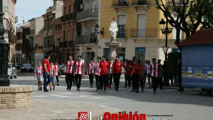 Recepción institucional al Club Olímpico de Totana por el ascenso