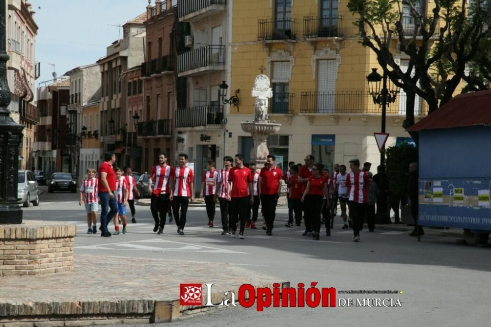 Recepción institucional al Club Olímpico de Totana por el ascenso