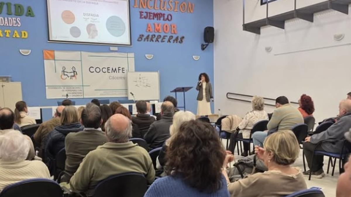 Acto de Cocemfe Cáceres.