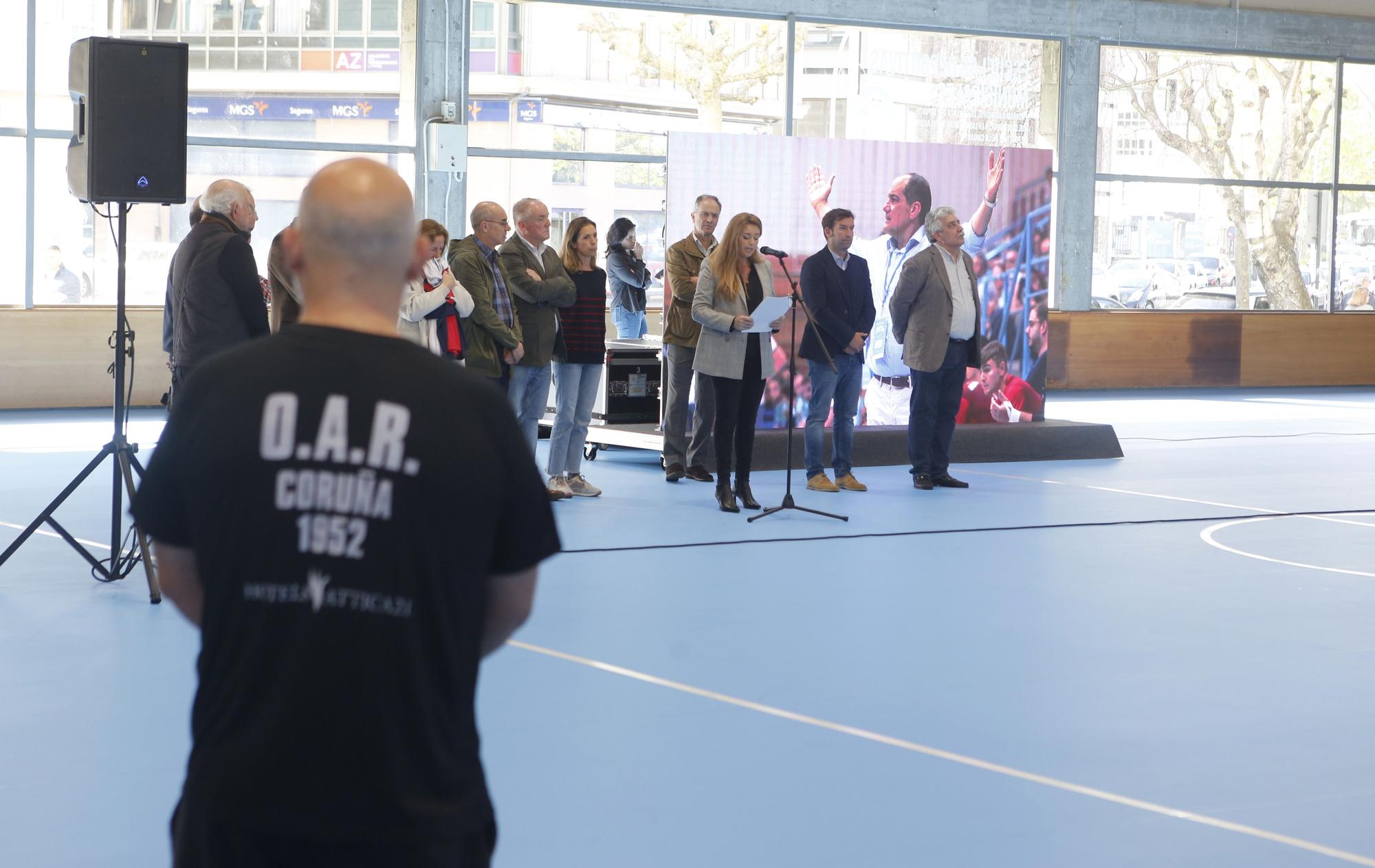 Homenaje del OAR y del deporte de A Coruña a Pablo Aguirregabiria