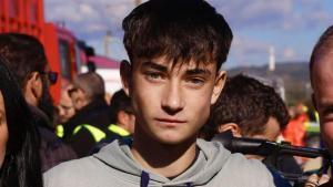 Julio, un heroi de 16 anys en el rescat