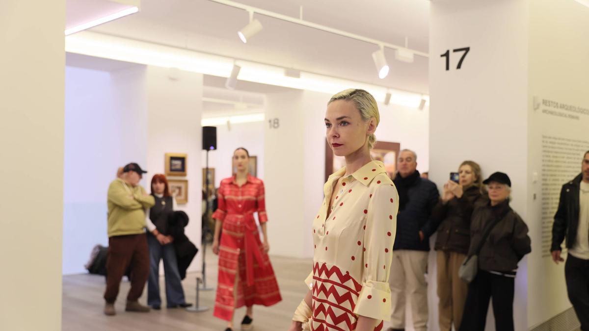 El desfile en el Bellas Artes.