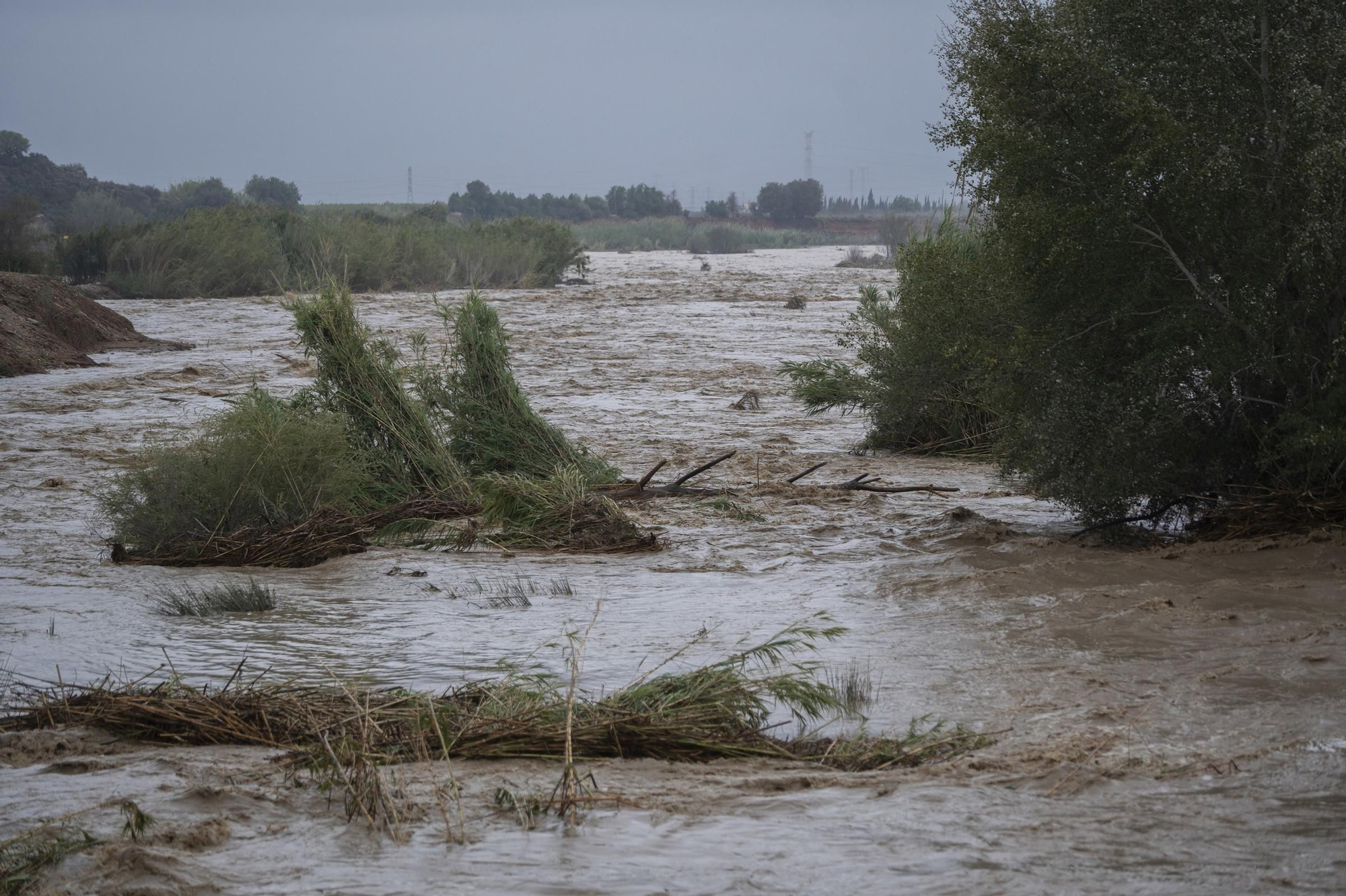 Temporal de lluvias en la Comunitat Valenciana
