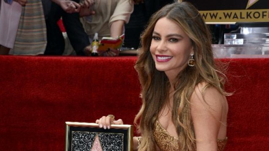 Sofía Vergara ya tiene su estrella en Hollywood