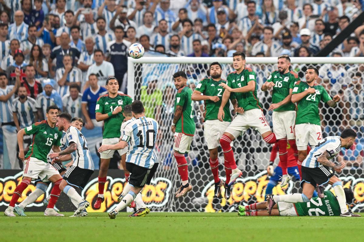 Partido Argentina-México del Mundial