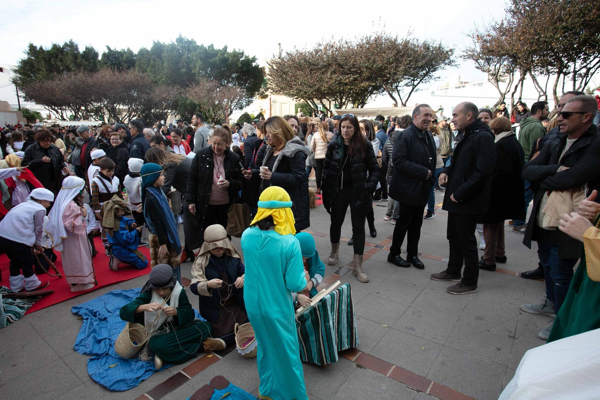 El belén viviente de la Consolación vuelve a las calles de Ibiza