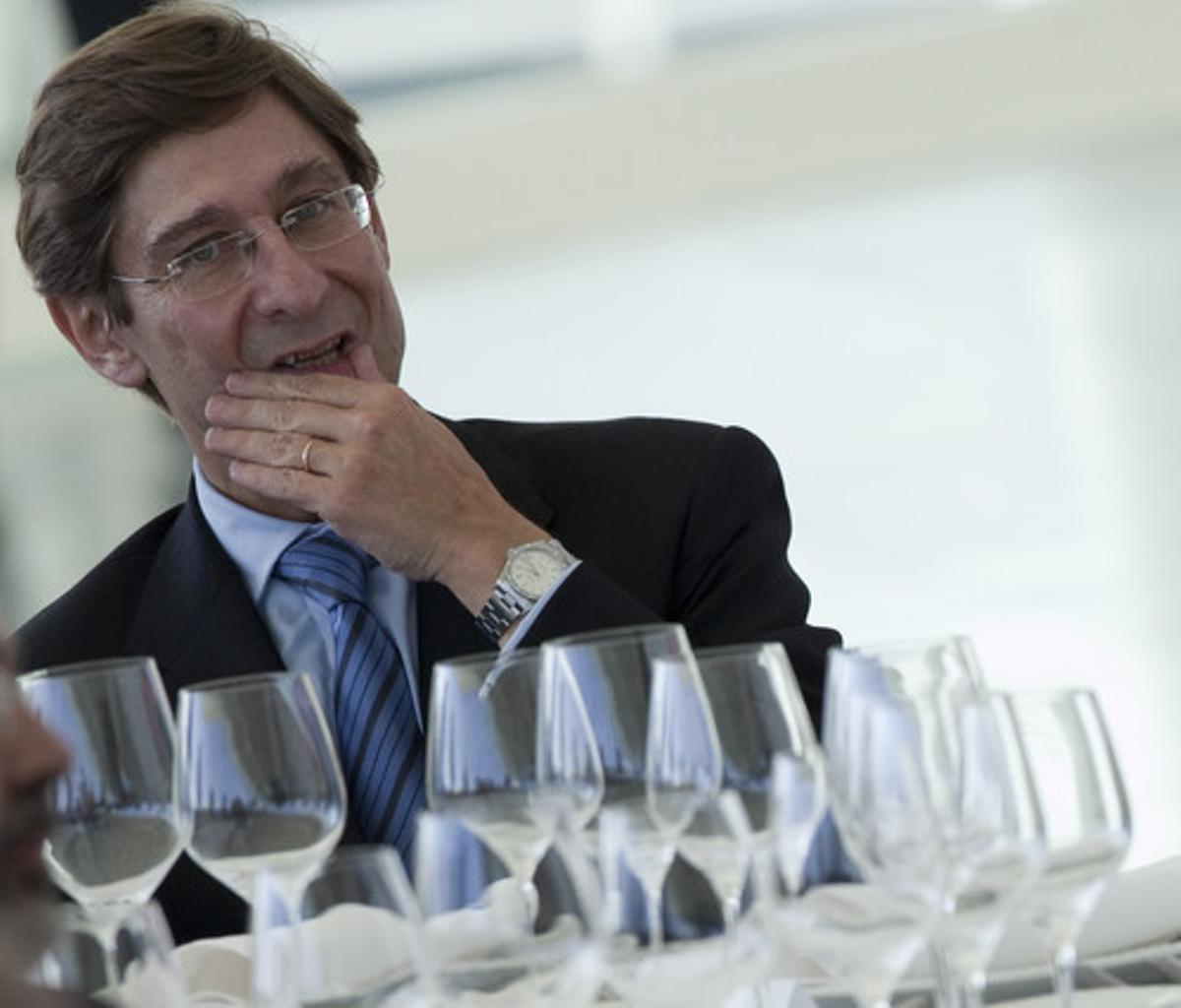 José Ignacio Goirigolzarri, el nou president de Bankia, durant un acte celebrat al Palau de les Arts de València l’octubre del 2009. José Ignacio Goirigolzarri, el nou president de Bankia, durant un acte celebrat al Palau de les Arts de València l’octubre del 2009.