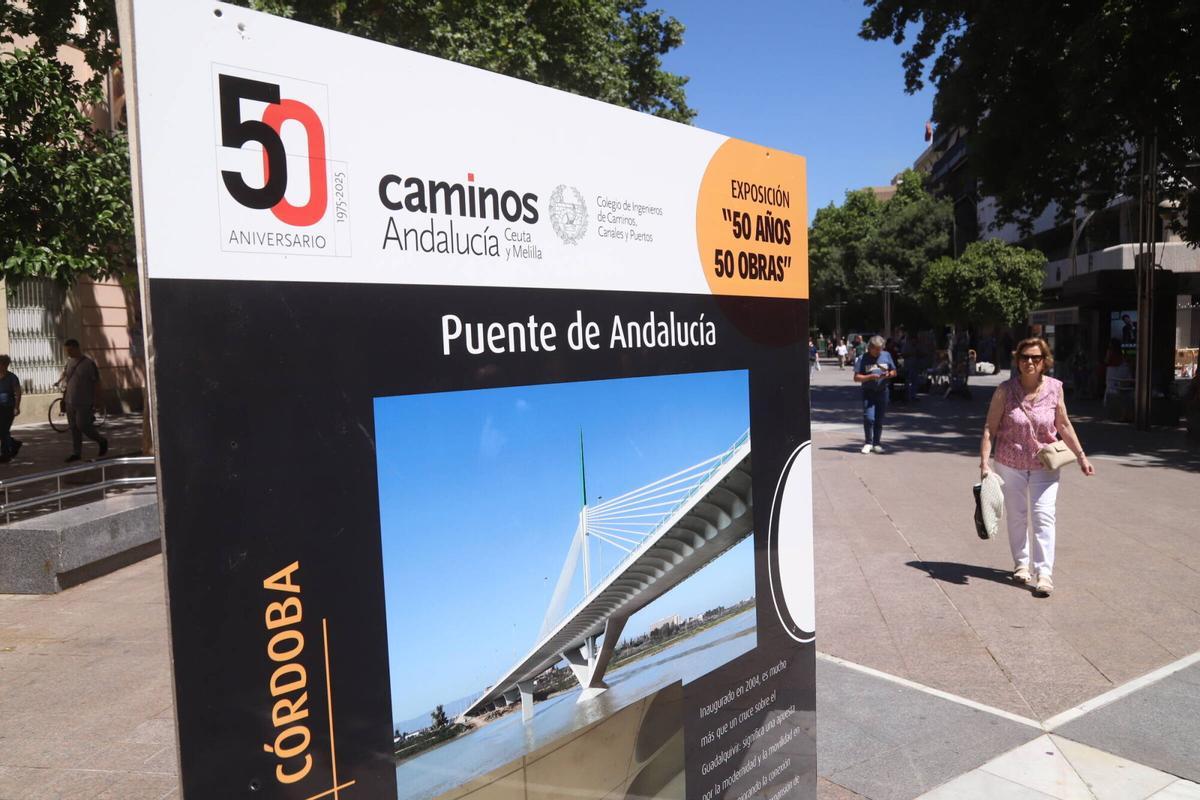 El Colegio de Ingenieros de Caminos inaugura una exposición en el Bulevar