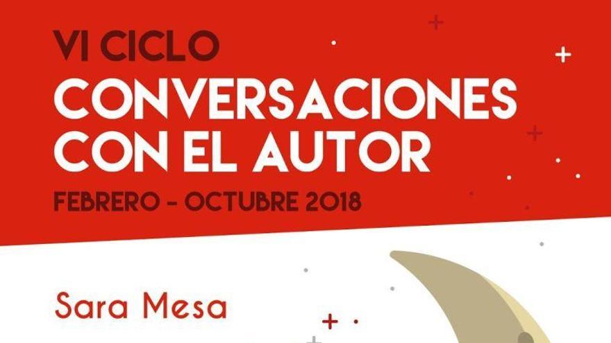 La escritora Sara Mesa conversa con sus lectores en la provincia de Zaragoza