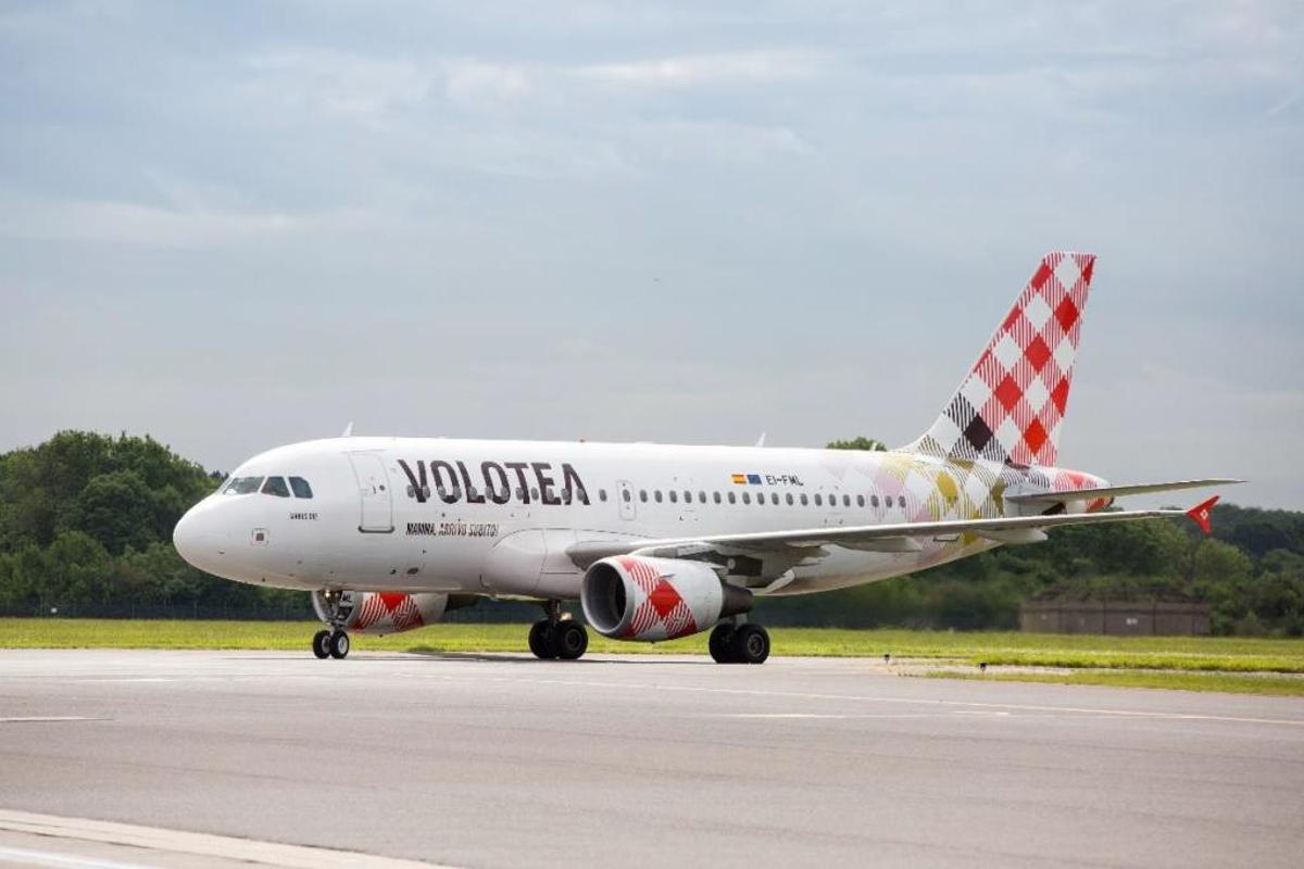 Una aeronave de Volotea.