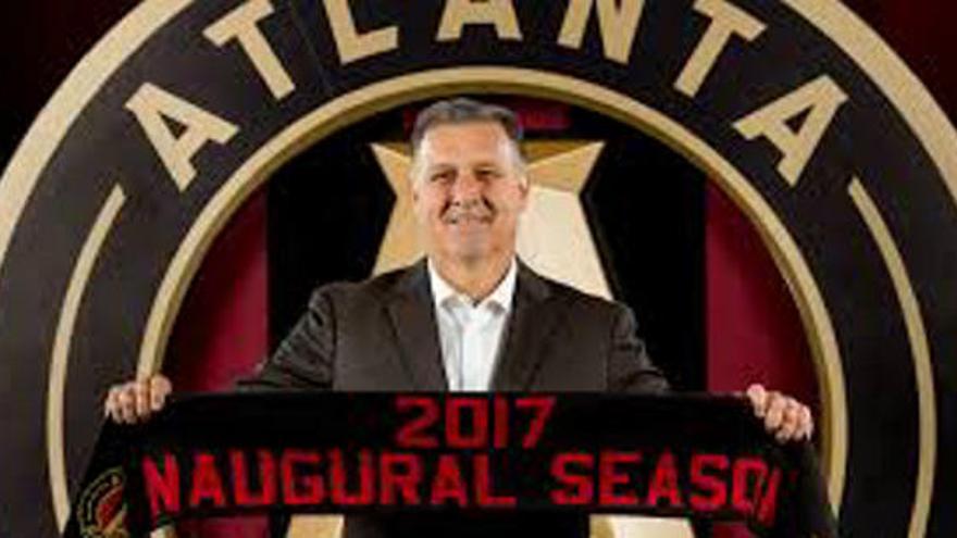 El Tata Martino entrena al Atlanta United de la MLS.