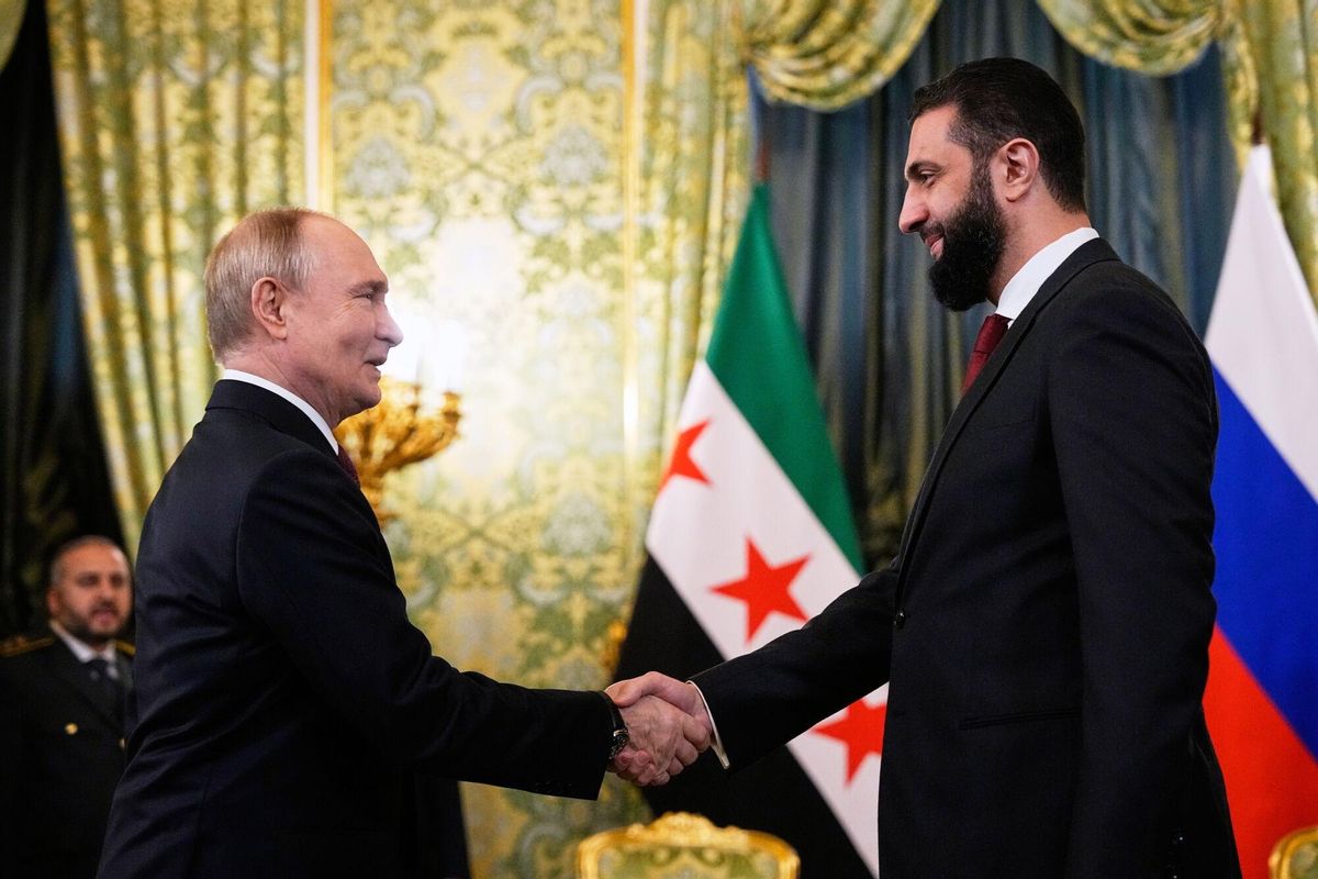 Putin rep el president de Síria per primer cop després de la guerra Putin rep el president de Síria per primer cop després de la guerra