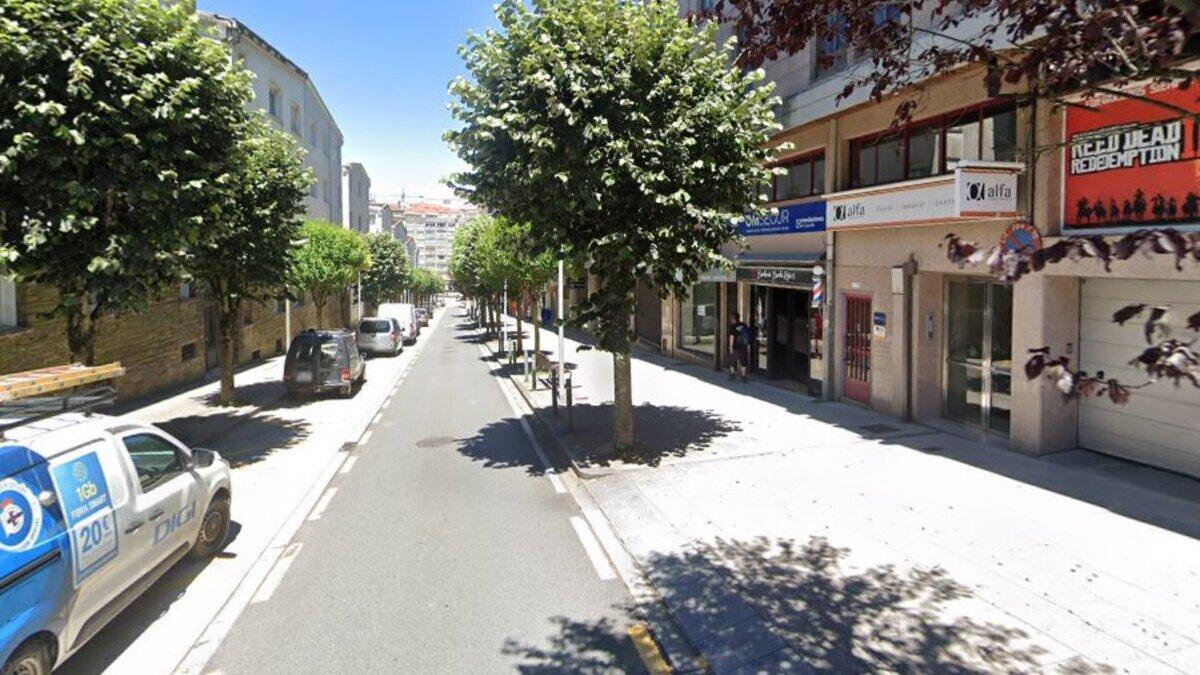 Esta calle compostelana estará cerrada al tráfico este miércoles