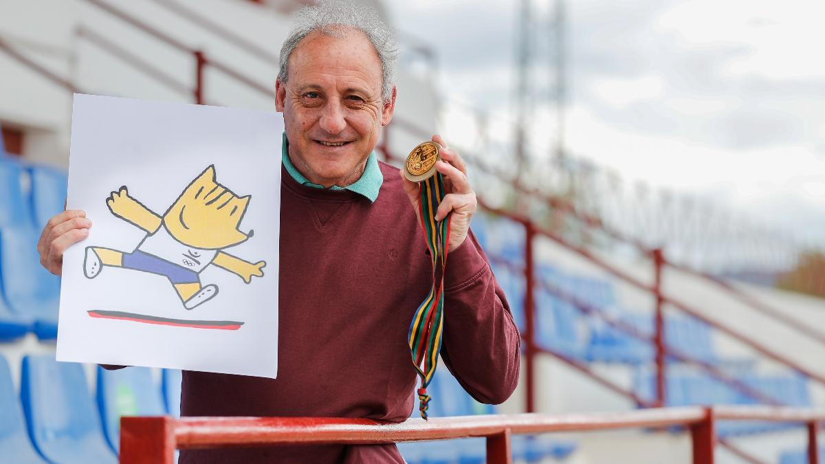 Cacho, en Andújar con SPORT y con su oro olímpico