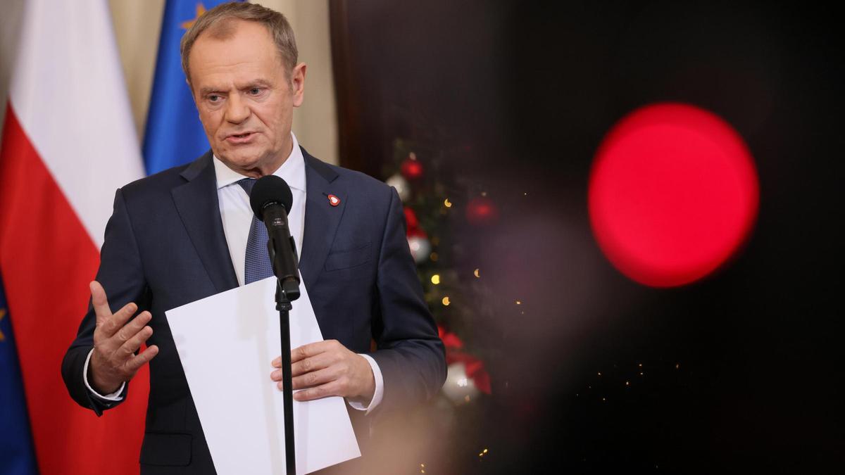 El primer ministro de Polonia, Donald Tusk.