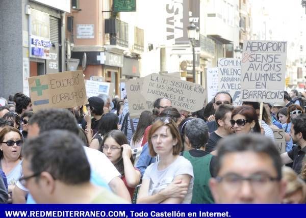 CASTELLÓN SALE A LA CALLE EN PRO DE LA EDUCACIÓN