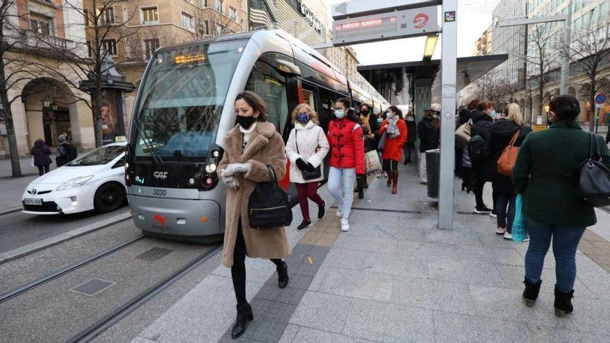 El primer día de la huelga del tranvía de Zaragoza no genera afecciones extraordinarias