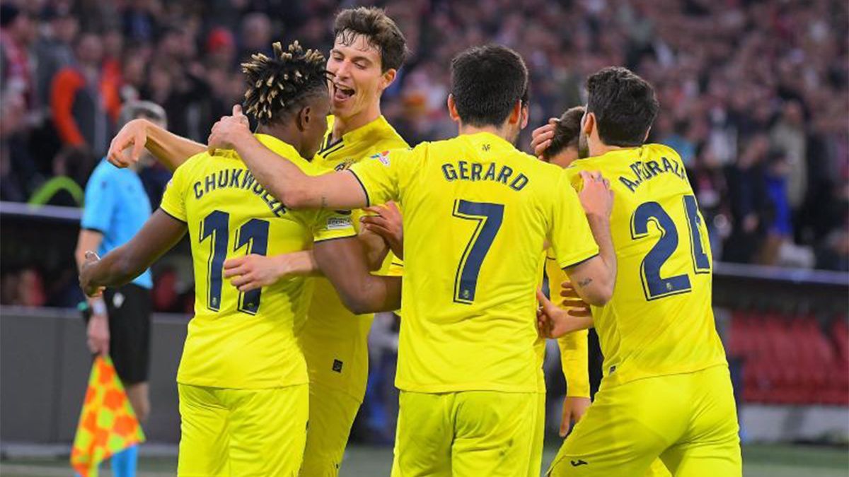 El Villarreal mantiene vivo el sueño de llegar a la final de la Champions League