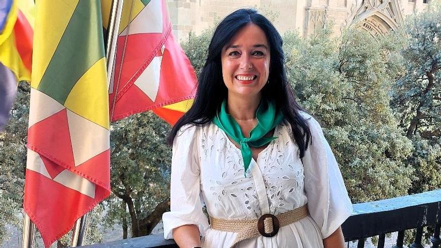 Lorena Orduna, la alcadesa de Huesca.