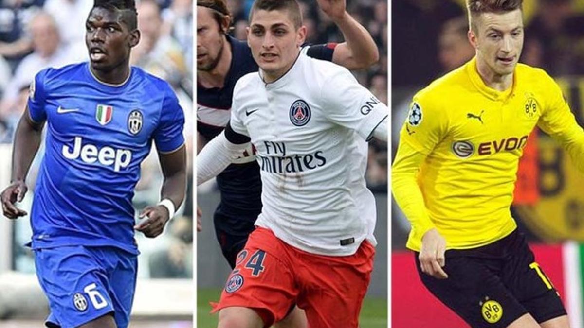 El Madrid se prepara para invertir más de 100 millones en fichajes como los de Pogba, Verratti y Reus