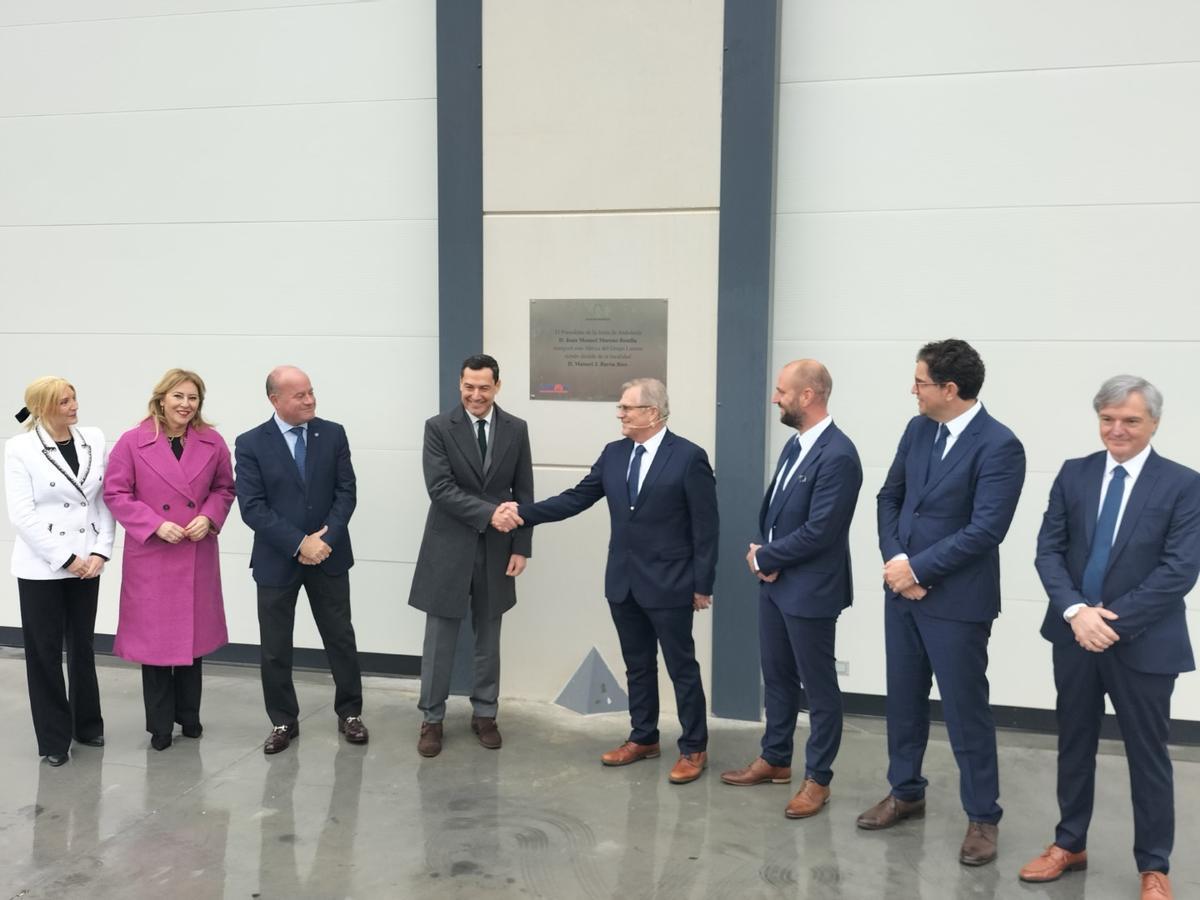 Lumon inaugura su fábrica en Antequera