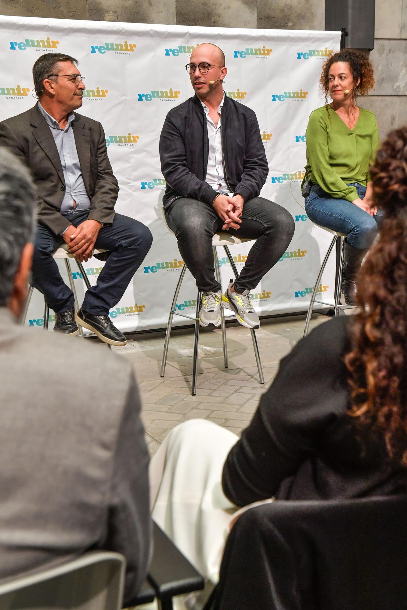 Presentación de candidatos de Reunir Canarias