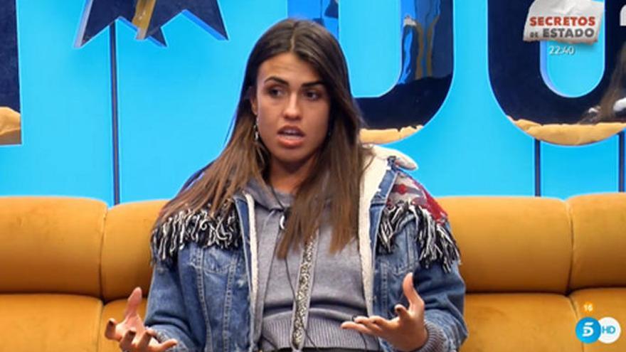 Sofía Suescun, en el confesionario de &#039;GH Dúo&#039;.