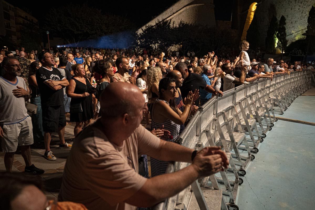 Los Rebeles en las Festes de la Terra de Ibiza