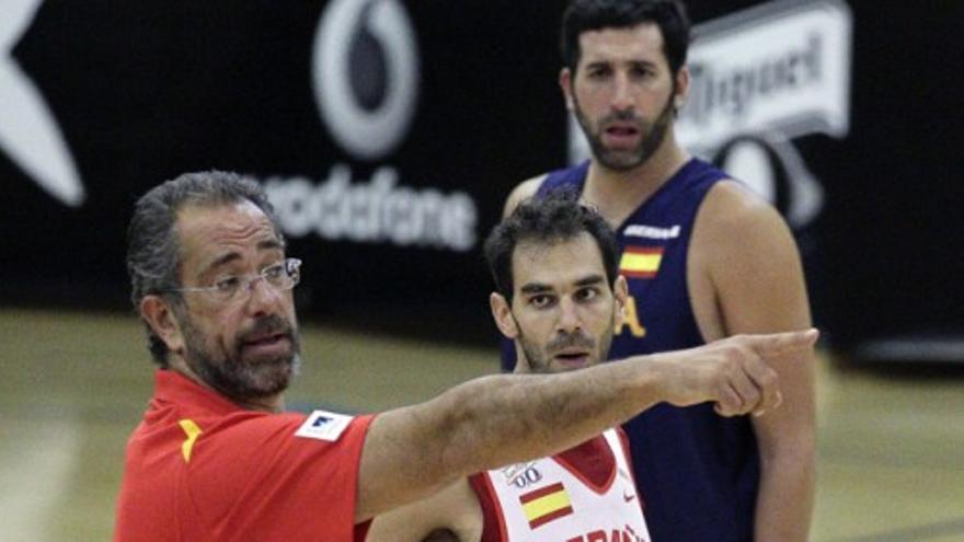 La selección española prepara en Eslovenia su debut en el Eurobasket