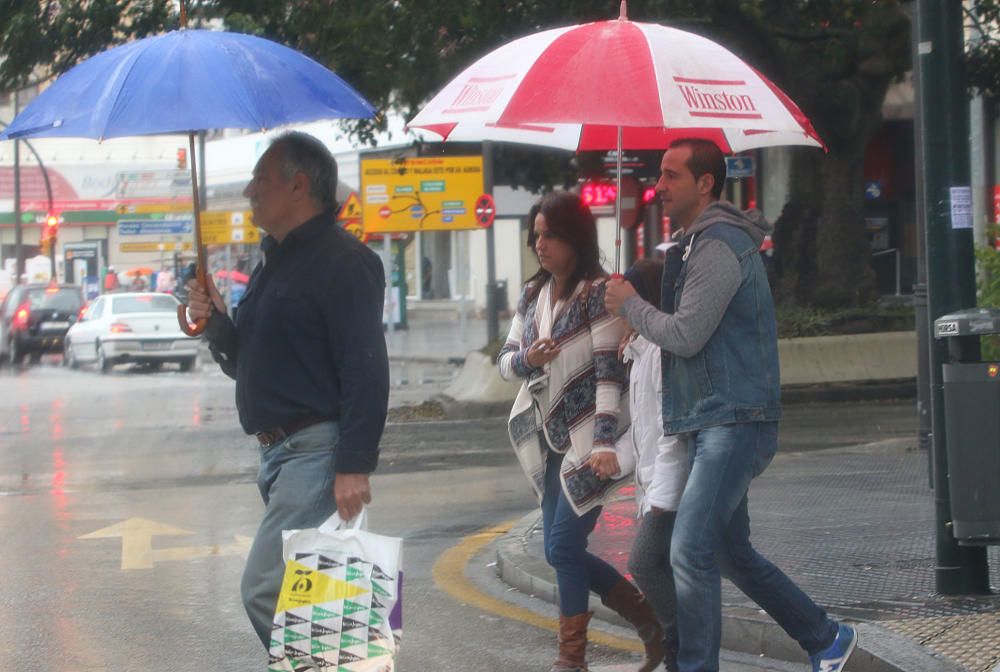 Un 12 de octubre pasado por agua