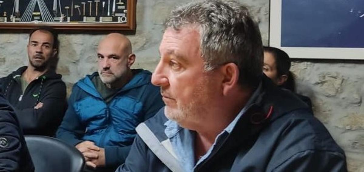 Javier Quintáns, Carlos Abuín y José Luis Villanueva Vicente. | // FDV