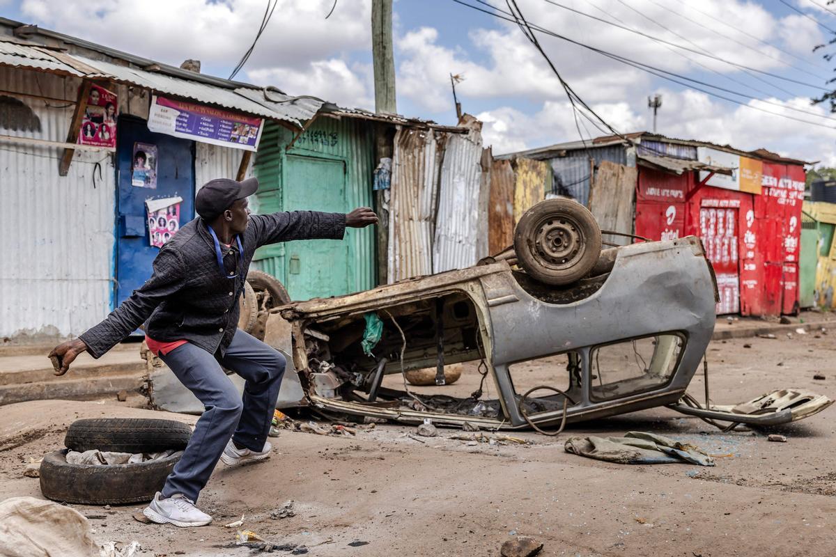 Protestas en Kenia contra el mandato del presidente Ruto