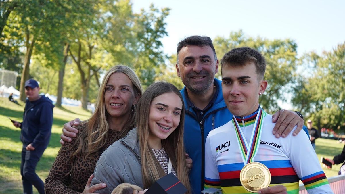 Photo: lne.es Benjamín Noval Jr: The 17-Year-Old Spanish Cycling Phenom Crowned Junior World Champion in Montreal
