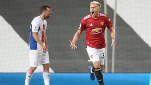 Van de Beek, futbolista del Manchester United