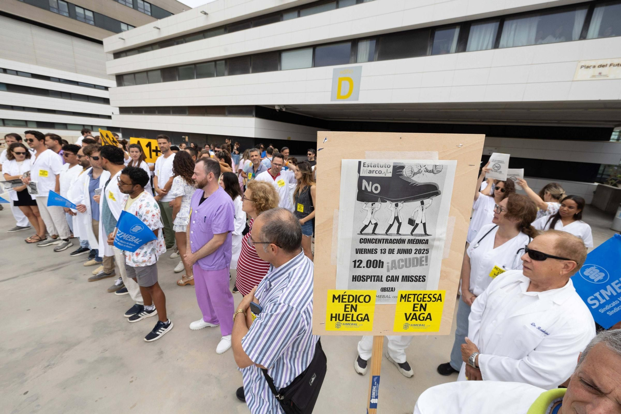 Huelga de los médicos en Ibiza