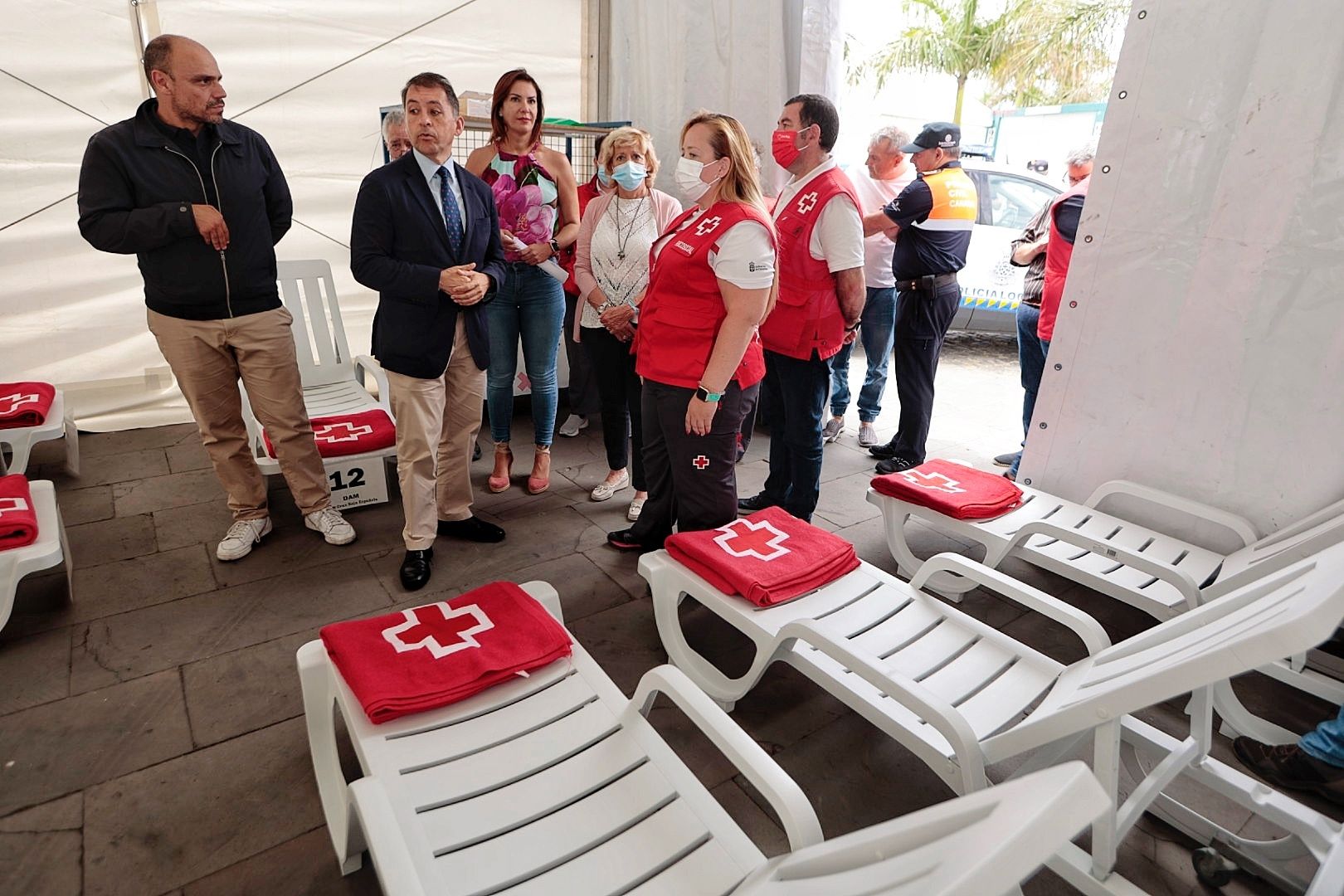 Hospital de campaña del Carnaval de Santa Cruz de Tenerife 2022