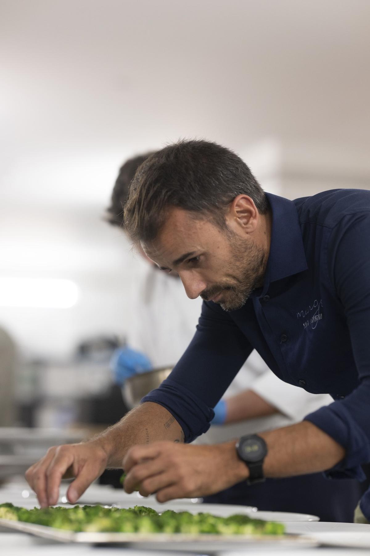 Borja Marrero, la noche del evento.