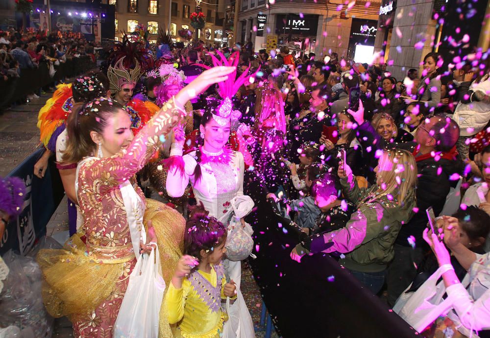 Sábado de carnaval en Málaga