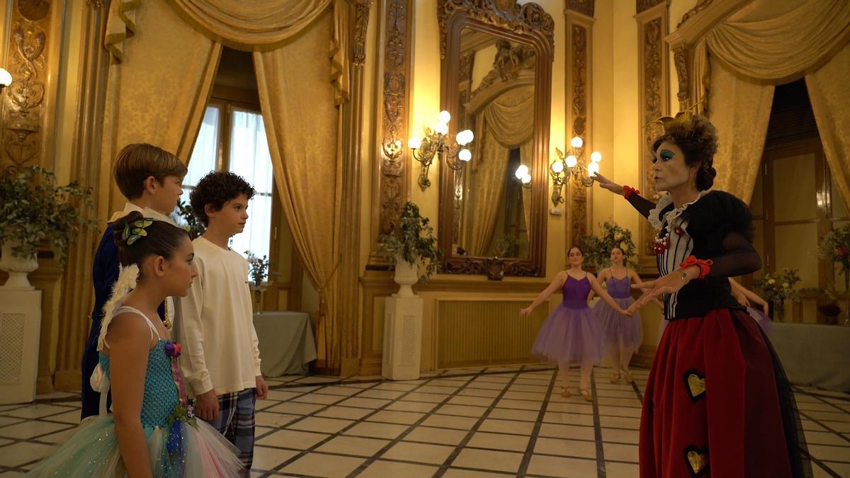 Imágenes de la grabación del cortometraje