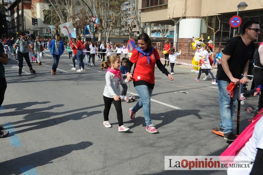 Marcha solidaria de Jesús-María por Haití