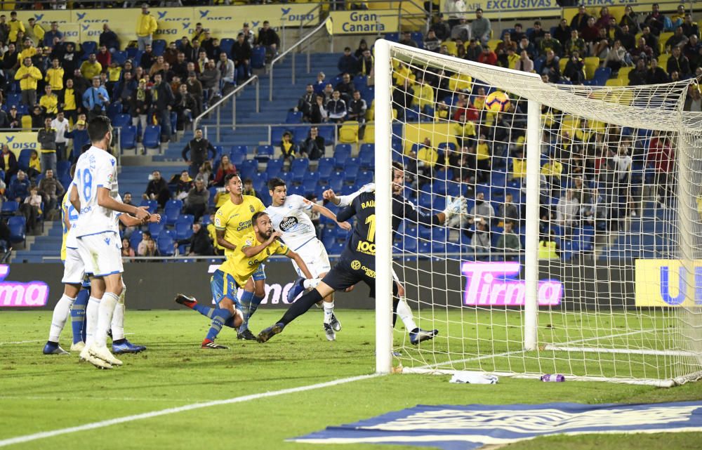 Así se celebró el gol de Domingos al Las Palmas